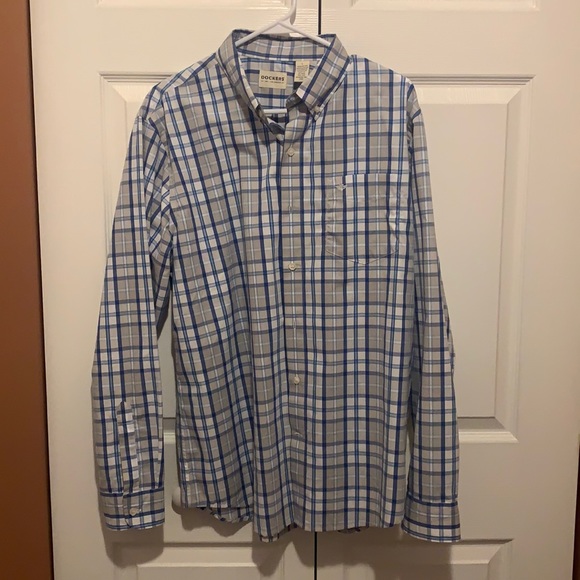 Men’s Dockers Button Front Shirt - Picture 1 of 4